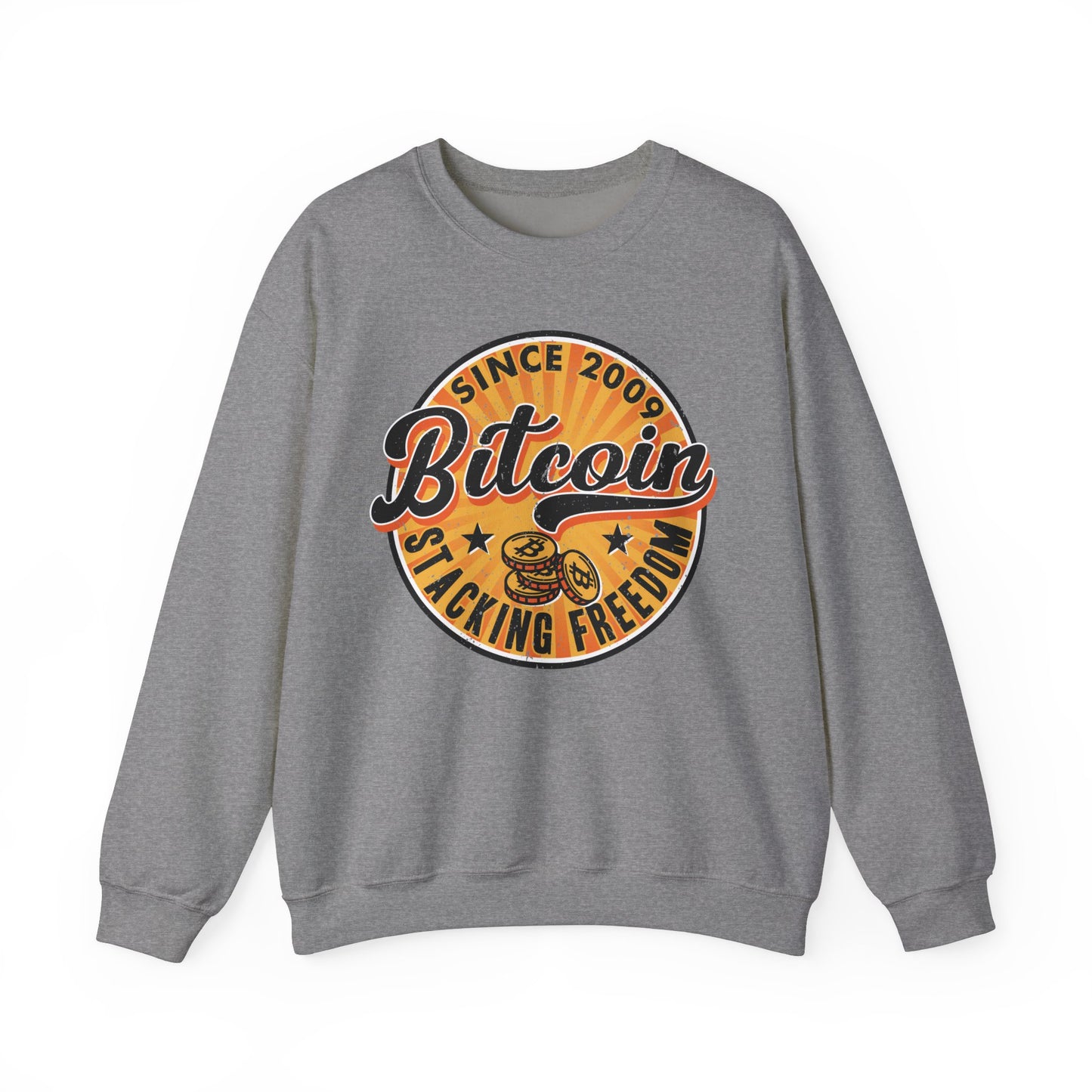 Bitcoin - Stacking Bitcoin Sweatshirt