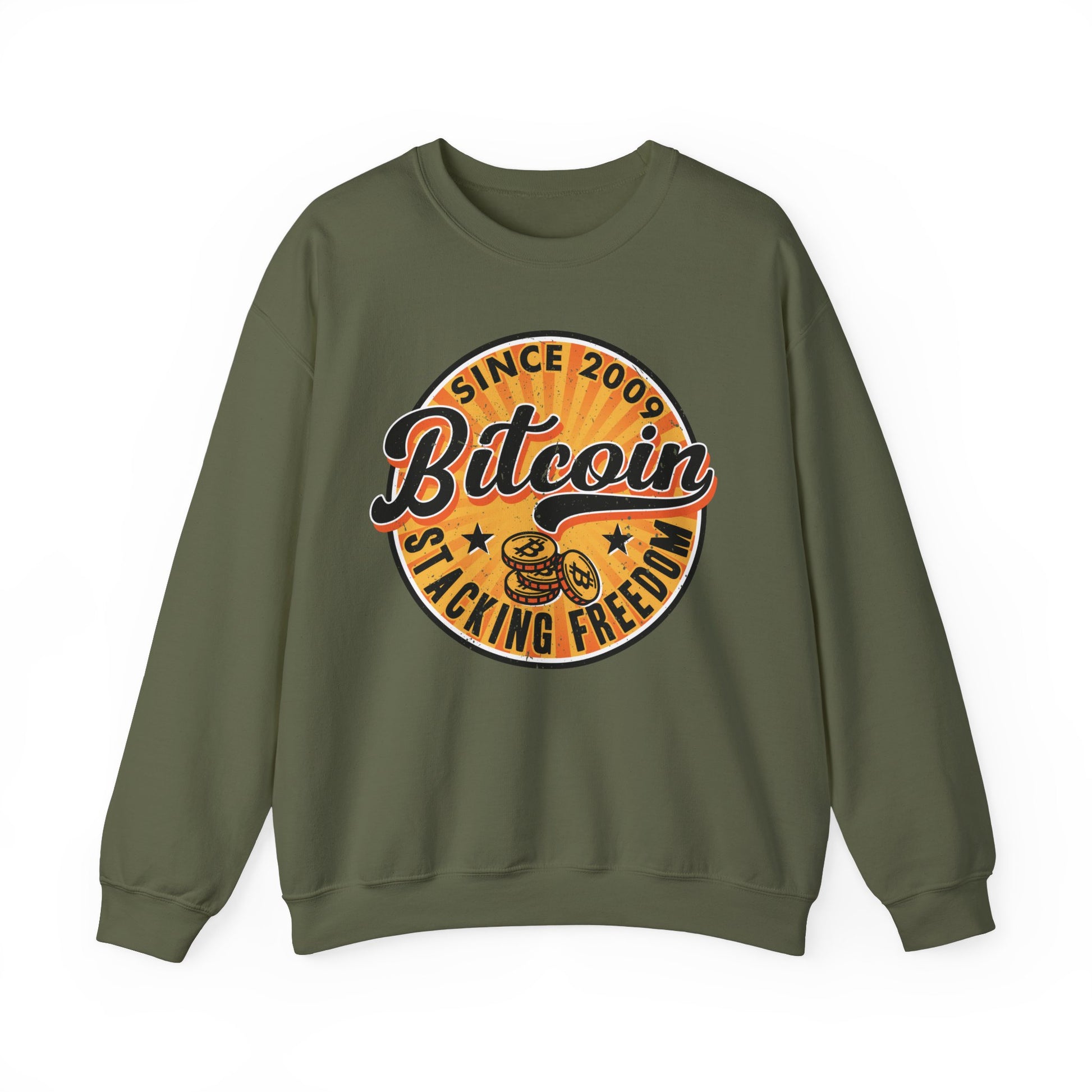 Bitcoin - Stacking Bitcoin Sweatshirt