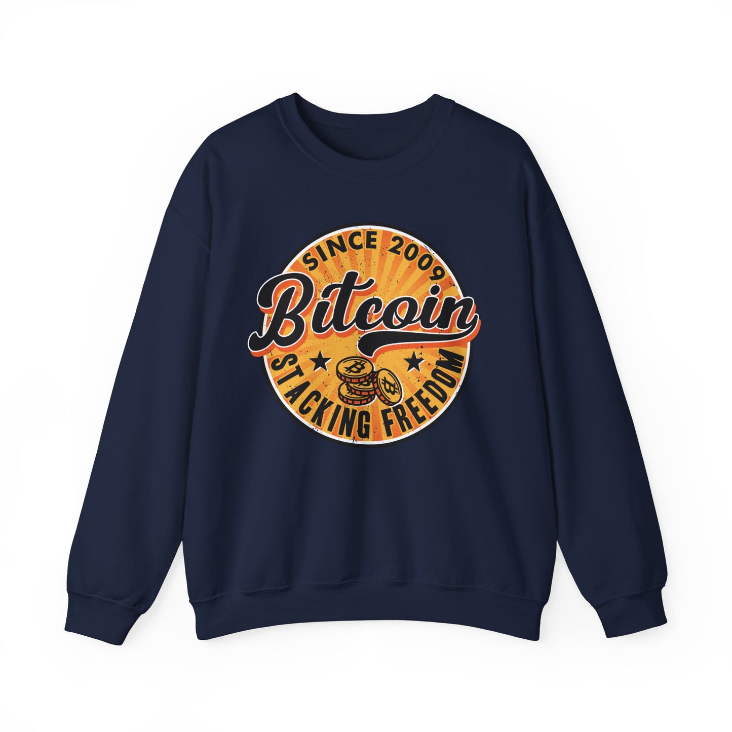 Bitcoin - Stacking Bitcoin Sweatshirt