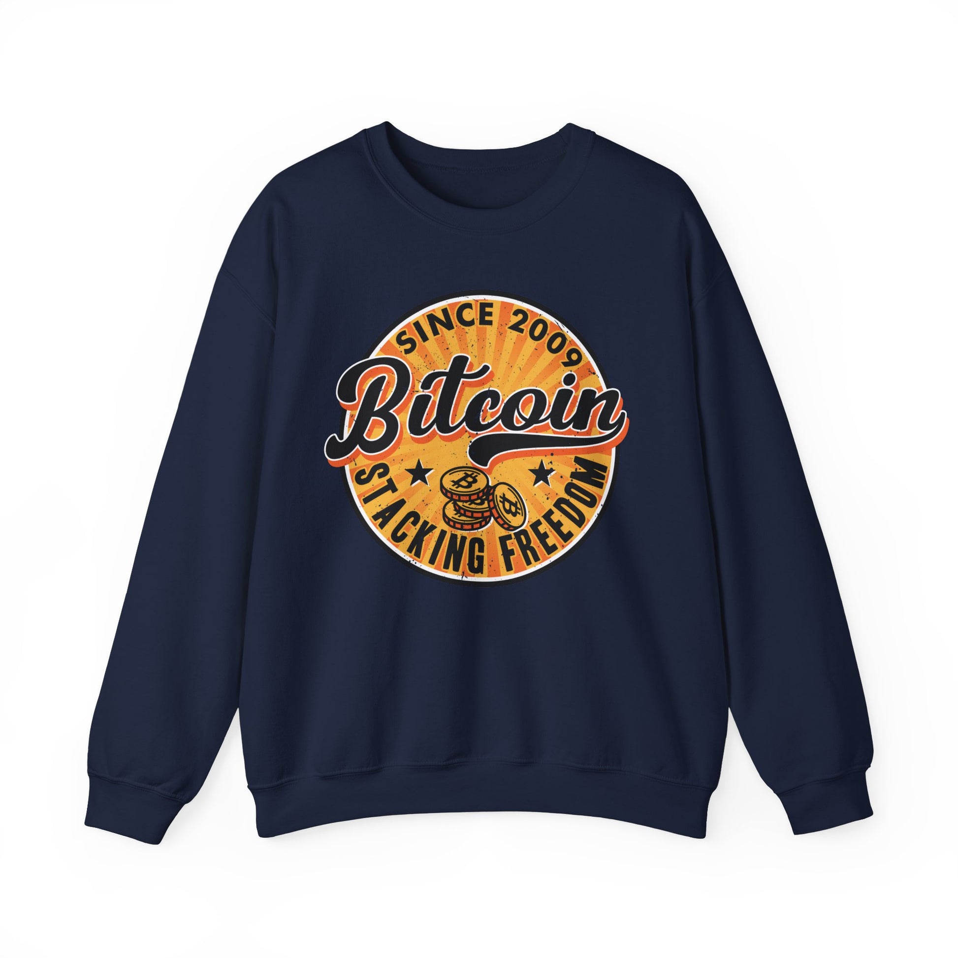 Bitcoin - Stacking Bitcoin Sweatshirt