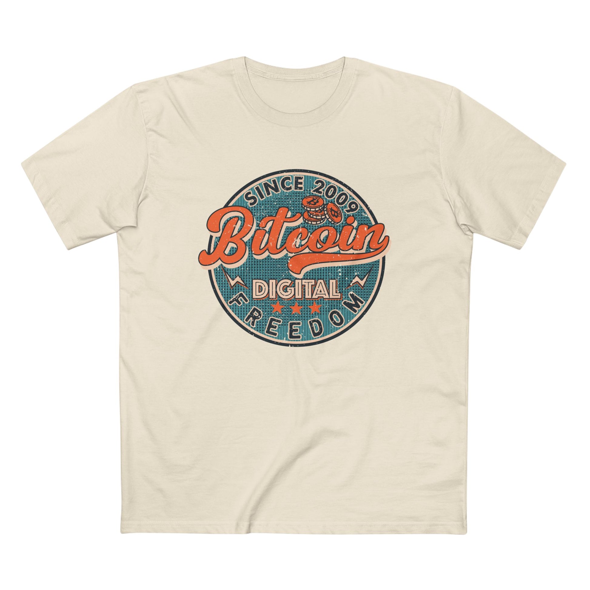 Bitcoin - Digital Freedom Men's T-Shirt