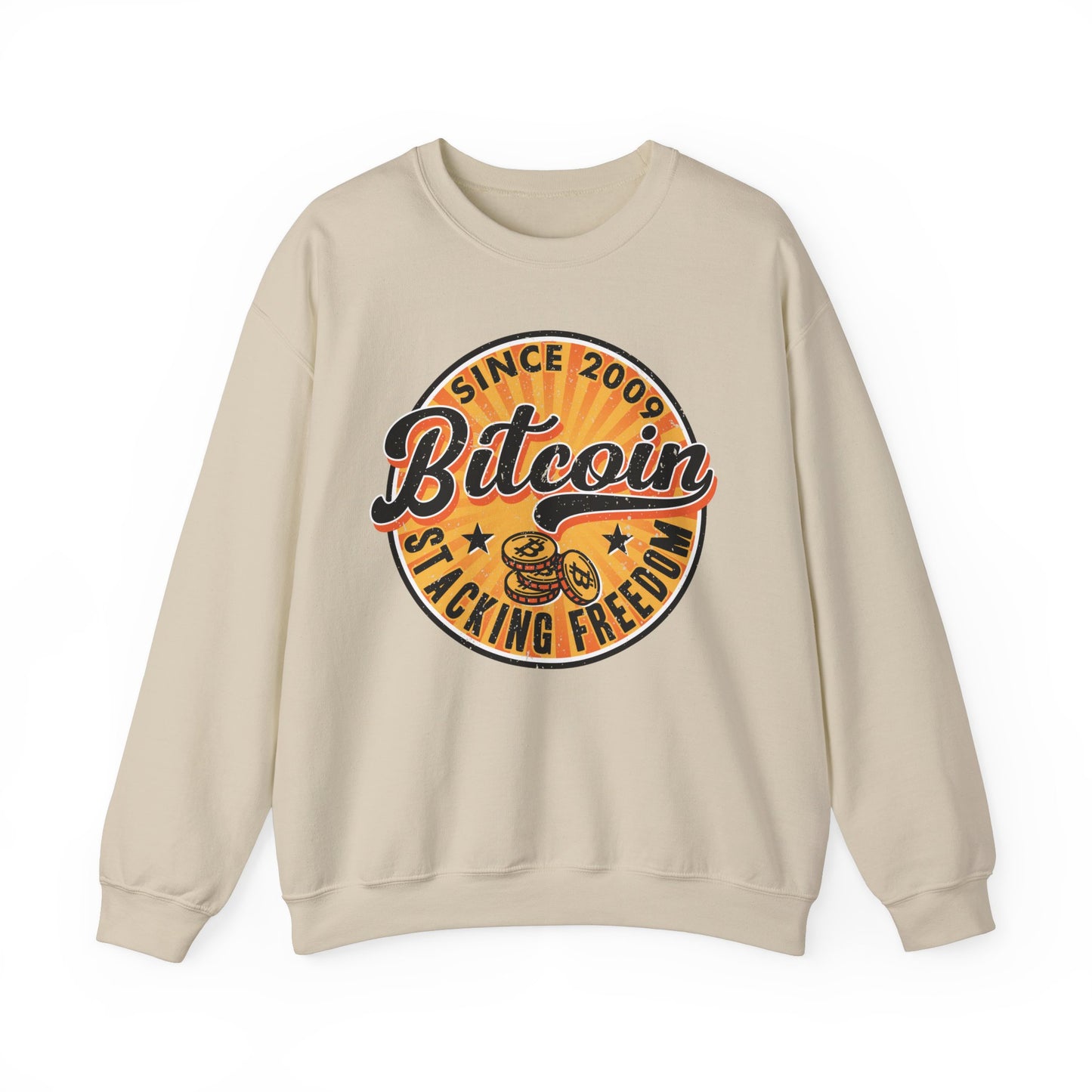 Bitcoin - Stacking Bitcoin Sweatshirt