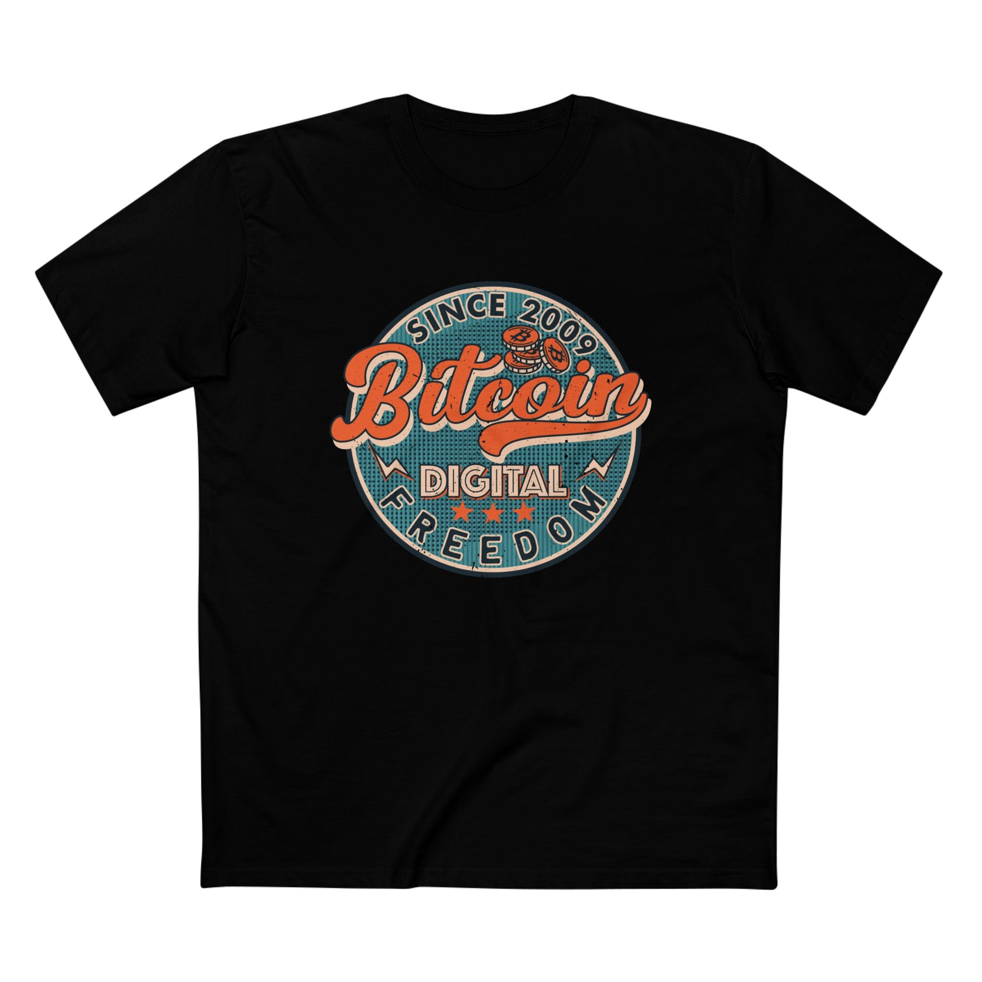 Bitcoin - Digital Freedom Men's T-Shirt