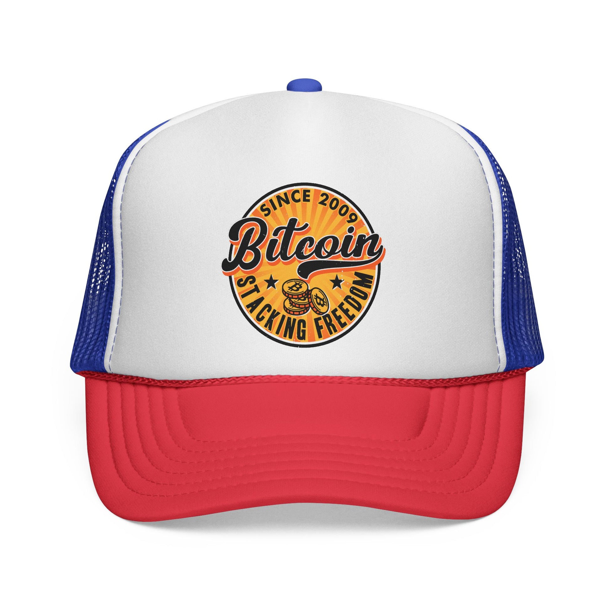Bitcoin - Stacking Freedom - Trucker Cap