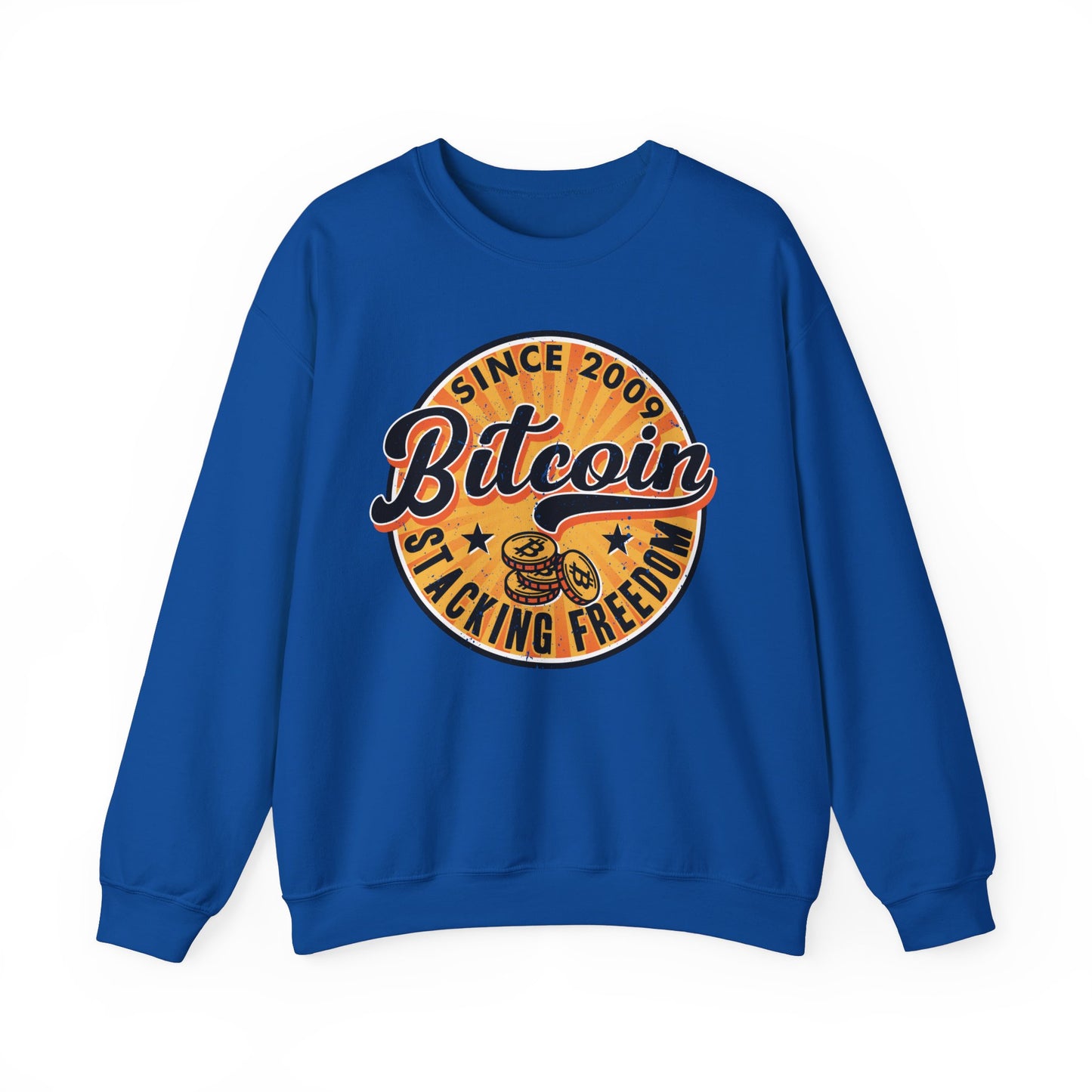 Bitcoin - Stacking Bitcoin Sweatshirt
