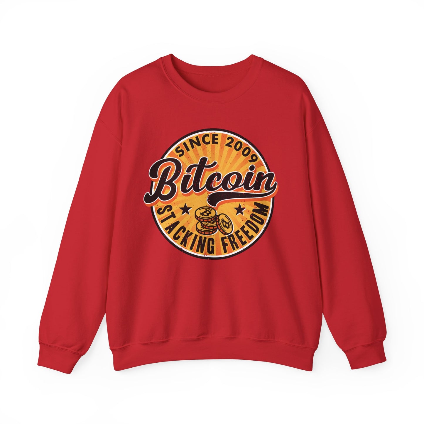 Bitcoin - Stacking Bitcoin Sweatshirt