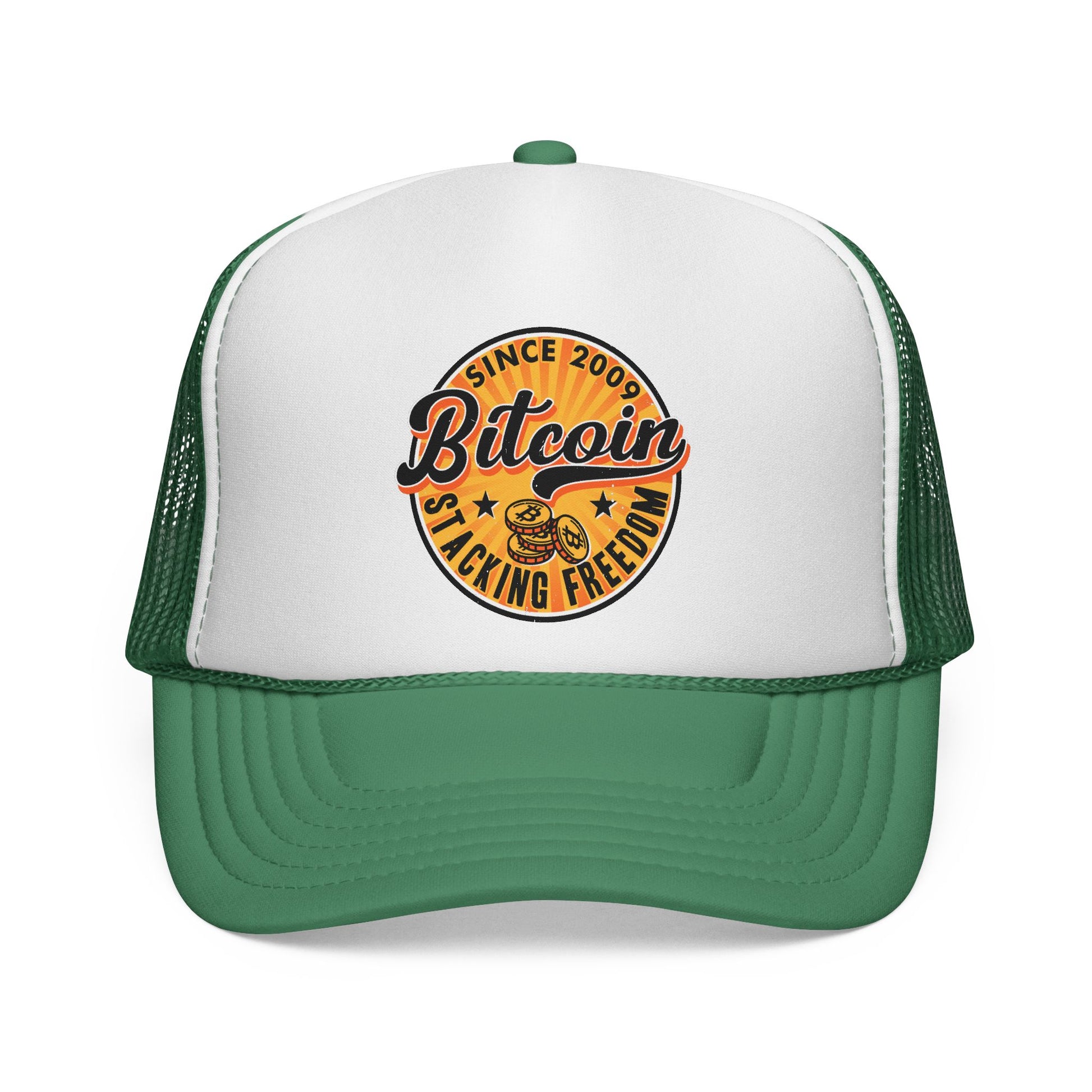 Bitcoin - Stacking Freedom - Trucker Cap