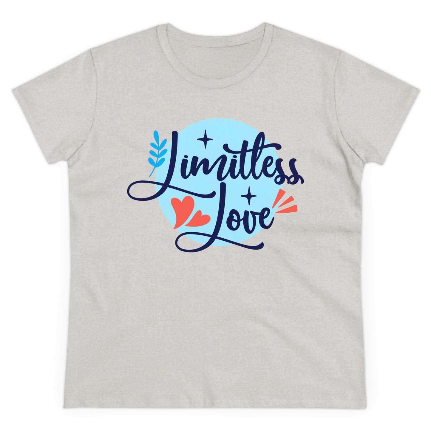 Women's Tee - Limitless Love T-Shirt Celebrating Love and Freedom