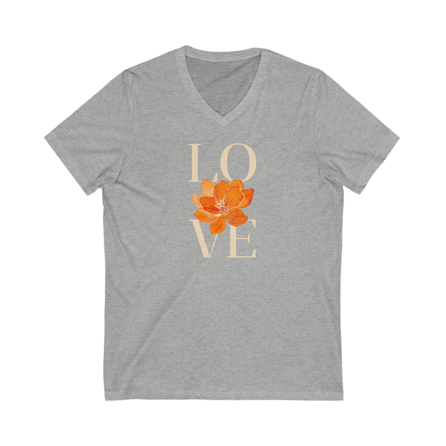 Floral Love Women's  V-NeckTee