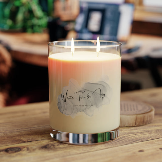 White Tea & Fig's 65 hour Candle