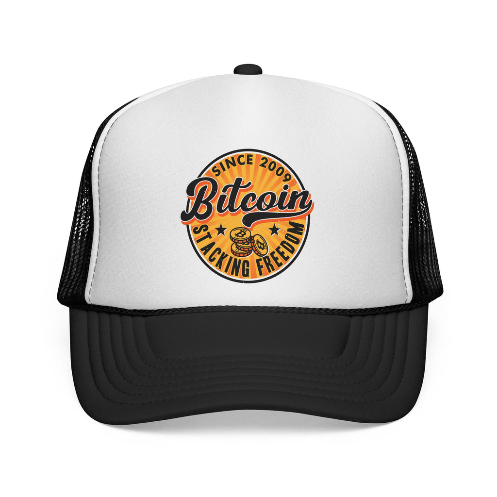 Bitcoin - Stacking Freedom - Trucker Cap