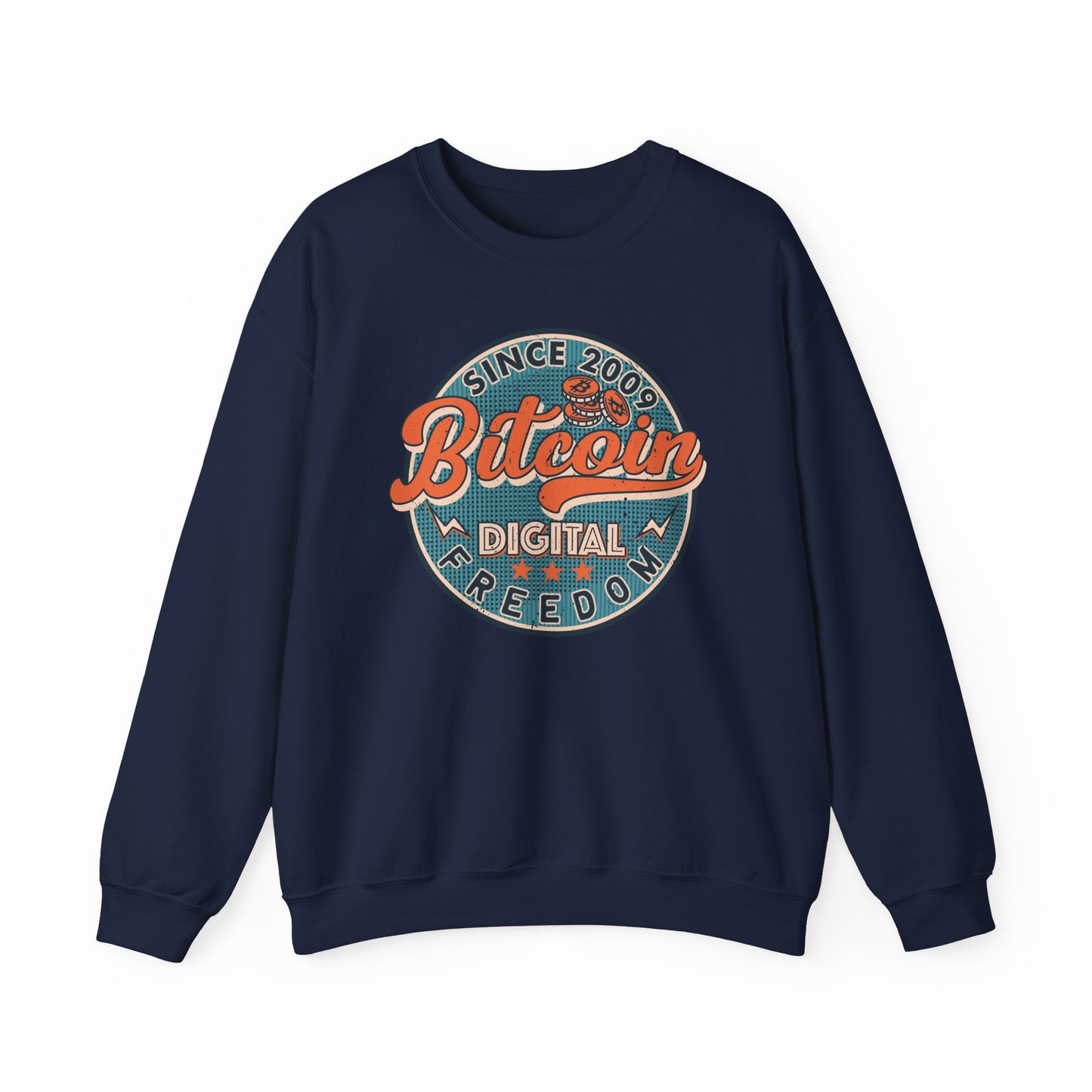 Bitcoin - Digital Freedom Men`s Sweatshirt