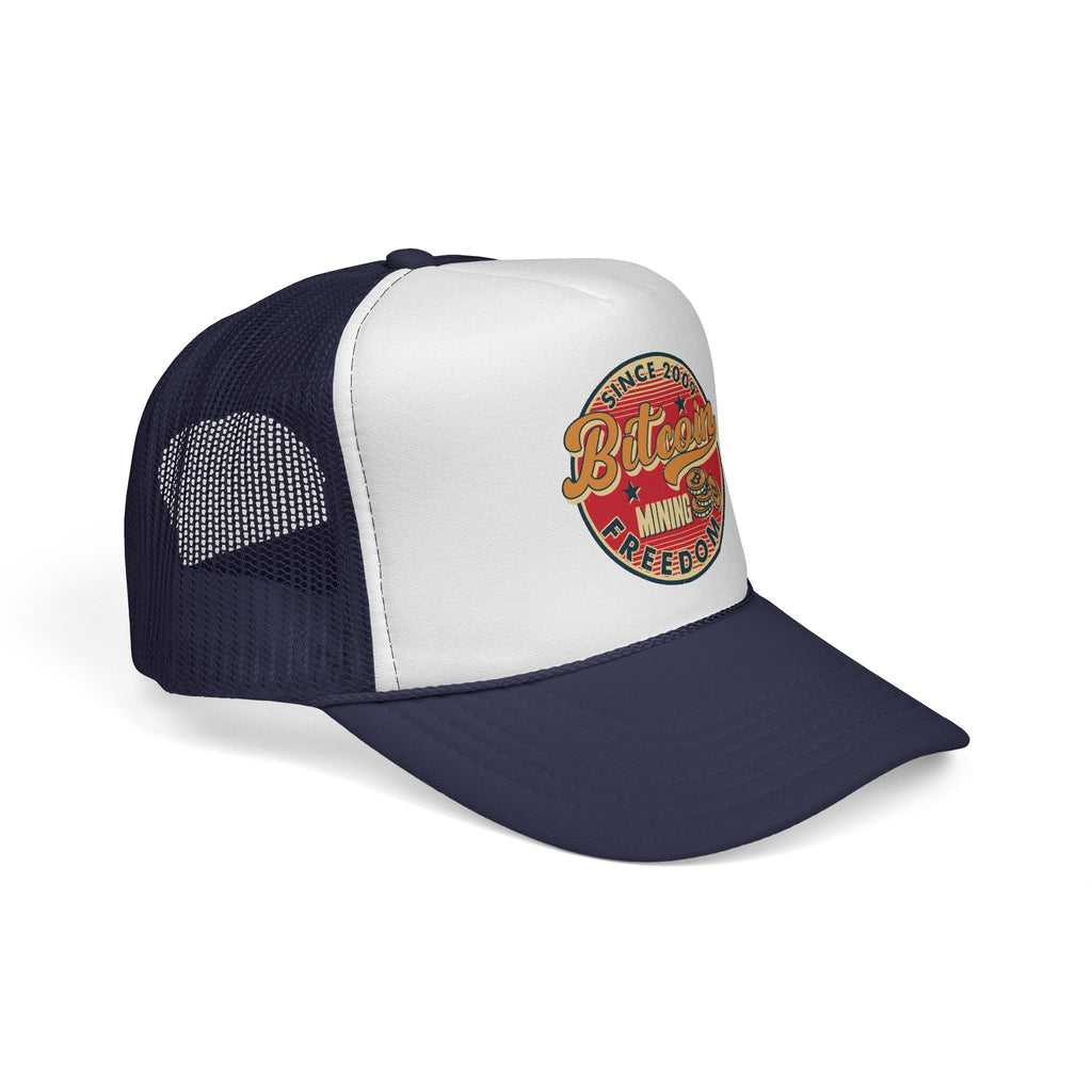 Bitcoin - Stacking Freedom - Trucker Cap