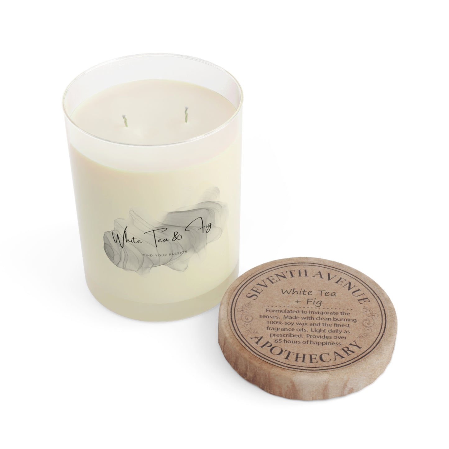 White Tea & Fig's 65 hour Candle
