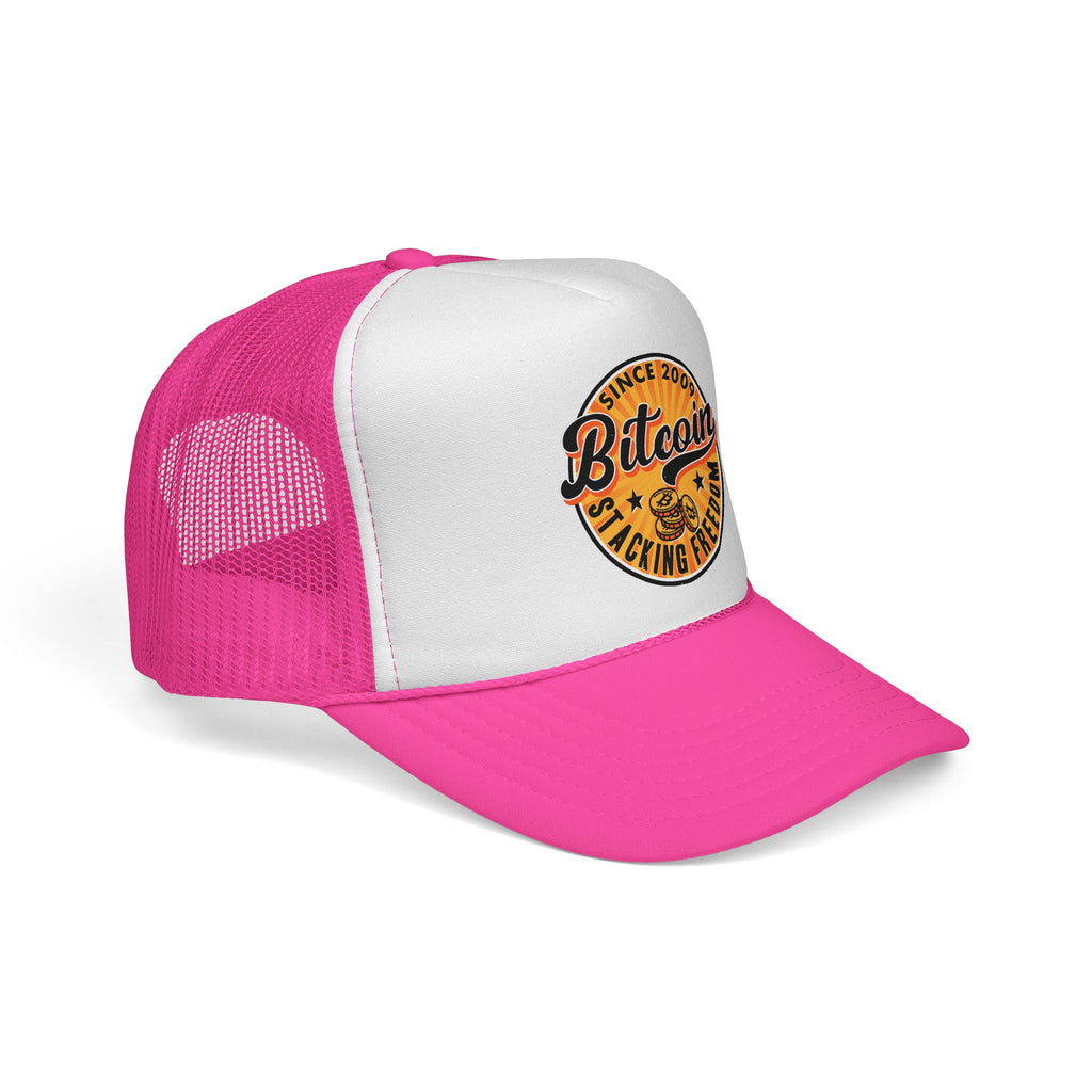 Bitcoin - Stacking Freedom - Trucker Cap