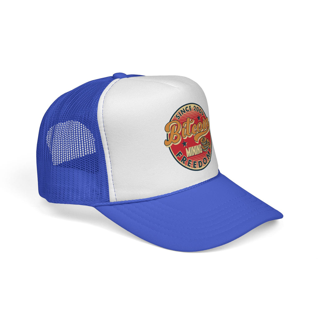 Bitcoin - Stacking Freedom - Trucker Cap