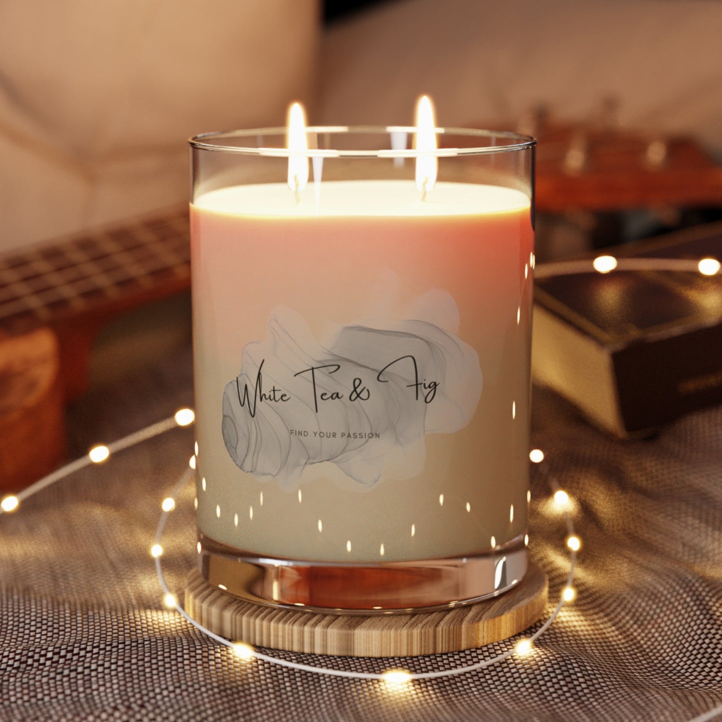White Tea & Fig's 65 hour Candle