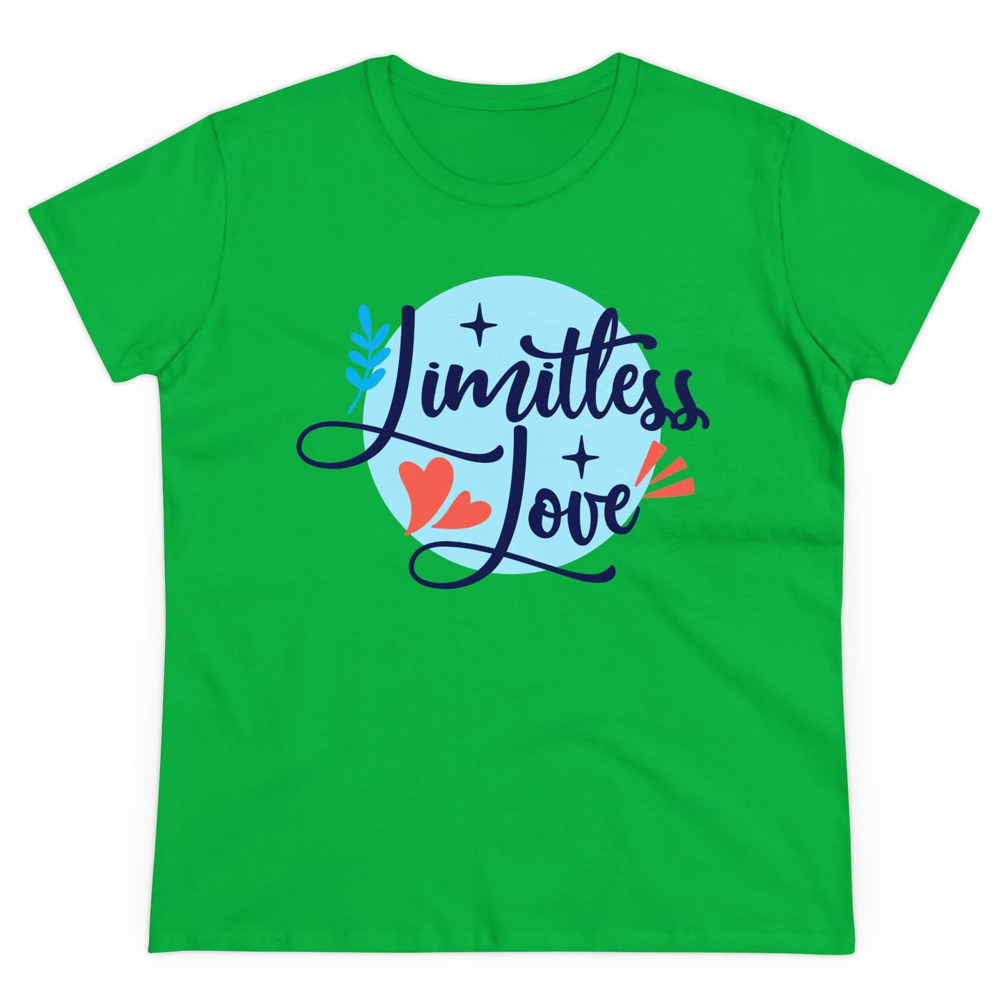 Women's Tee - Limitless Love T-Shirt Celebrating Love and Freedom