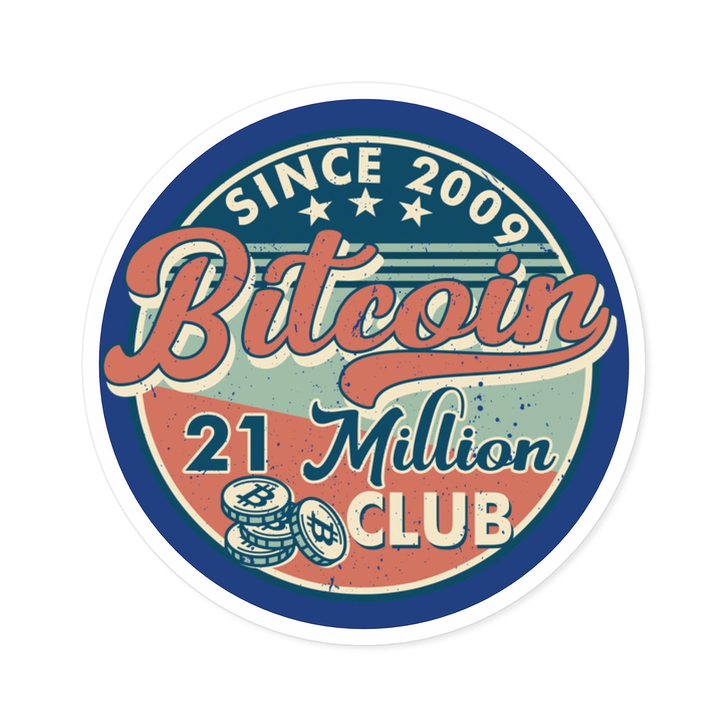 21 million Club Sticker