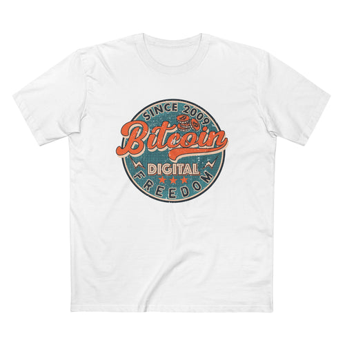 Bitcoin - Digital Freedom  Men's T-Shirt