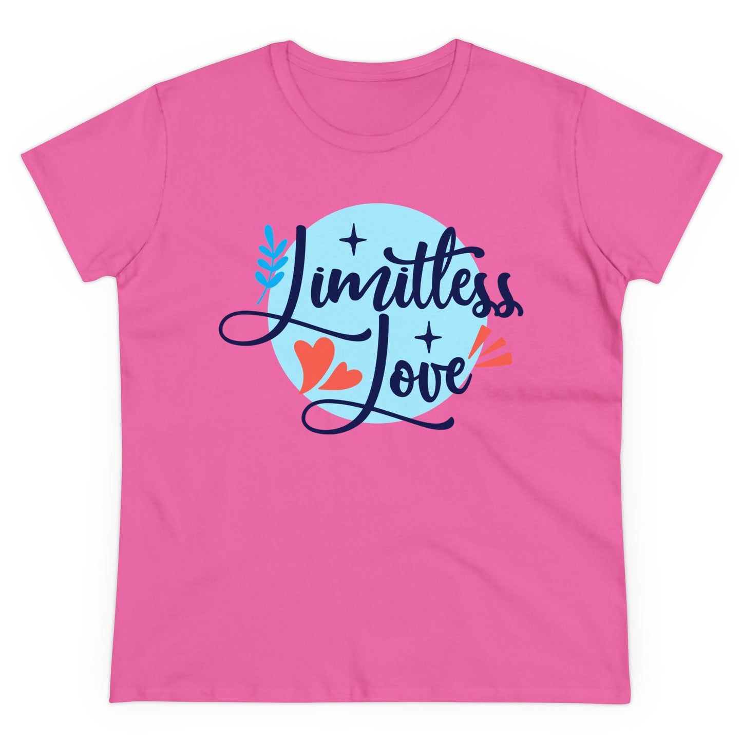 Women's Tee - Limitless Love T-Shirt Celebrating Love and Freedom