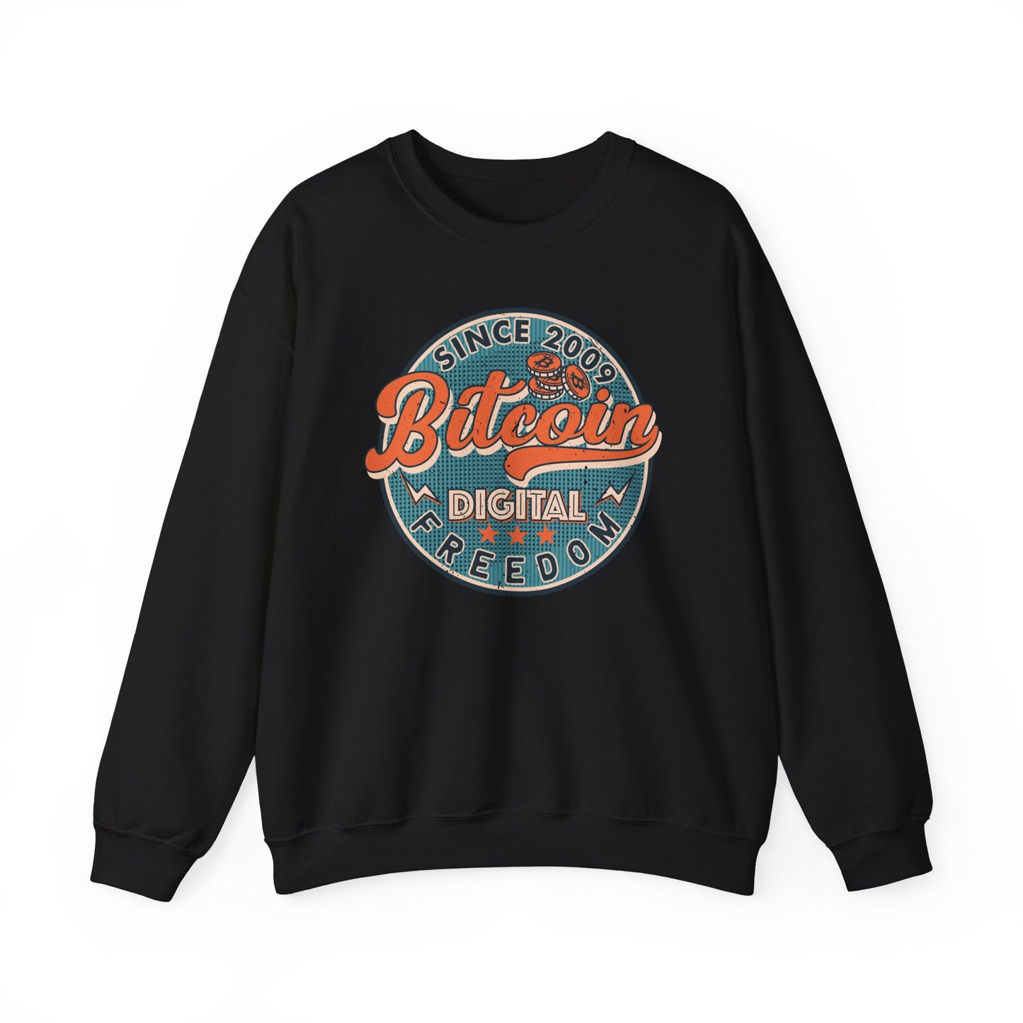 Bitcoin - Digital Freedom Men`s Sweatshirt
