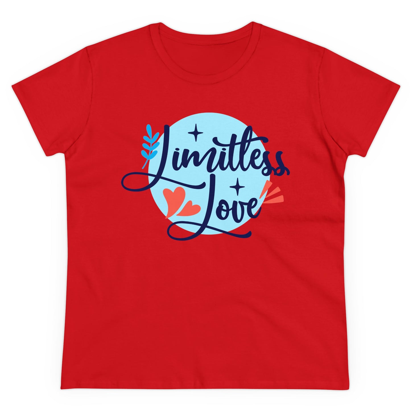 Women's Tee - Limitless Love T-Shirt Celebrating Love and Freedom