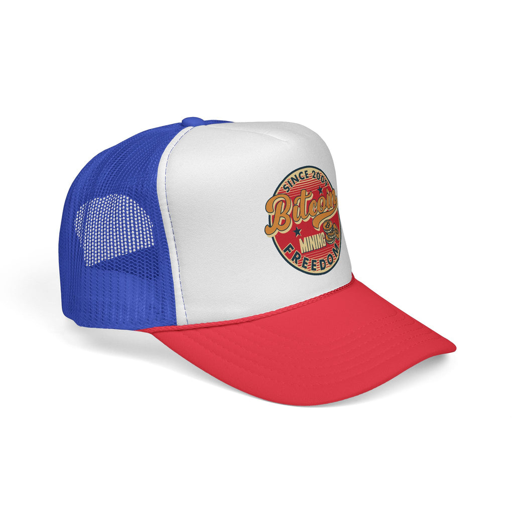 Bitcoin - Stacking Freedom - Trucker Cap