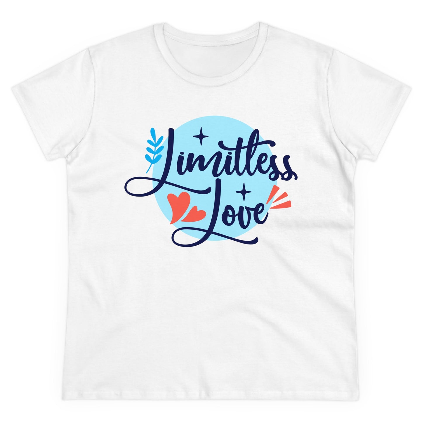 Women's Tee - Limitless Love T-Shirt Celebrating Love and Freedom