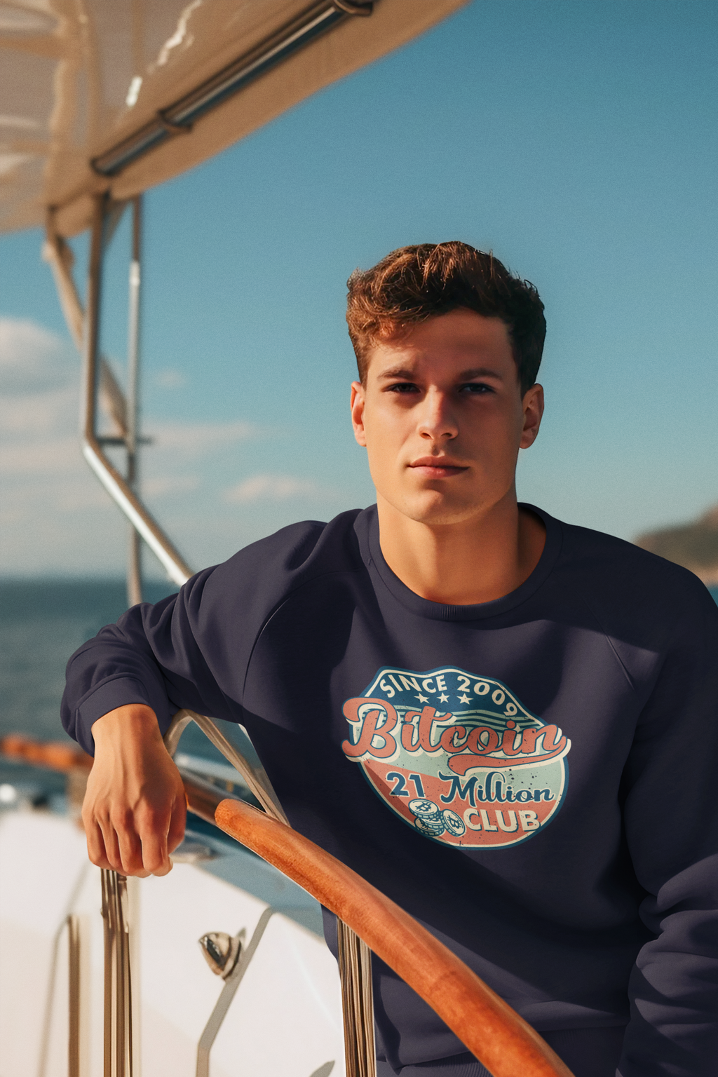 Bitcoin - 21 Million Club Sweatshirt